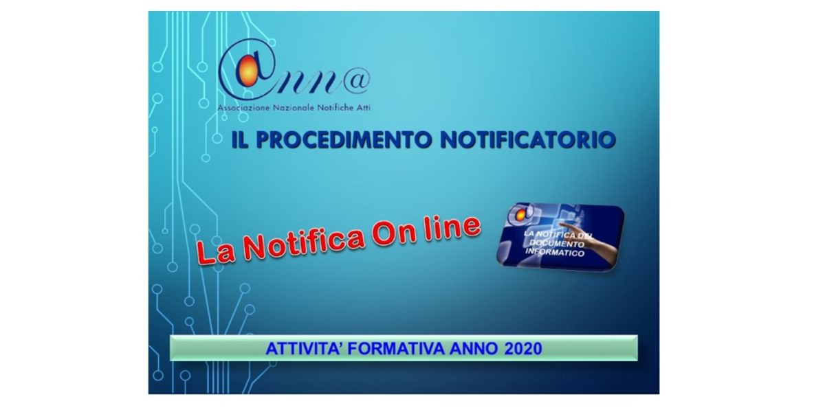 Attività formativa 2020