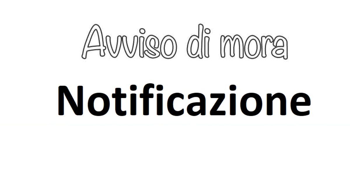 Avviso di mora