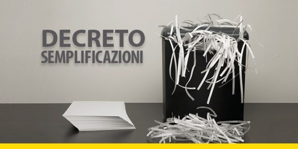 DECRETO-SEMPLIFICAZIONI