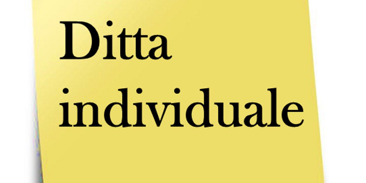 Ditta individuale 1