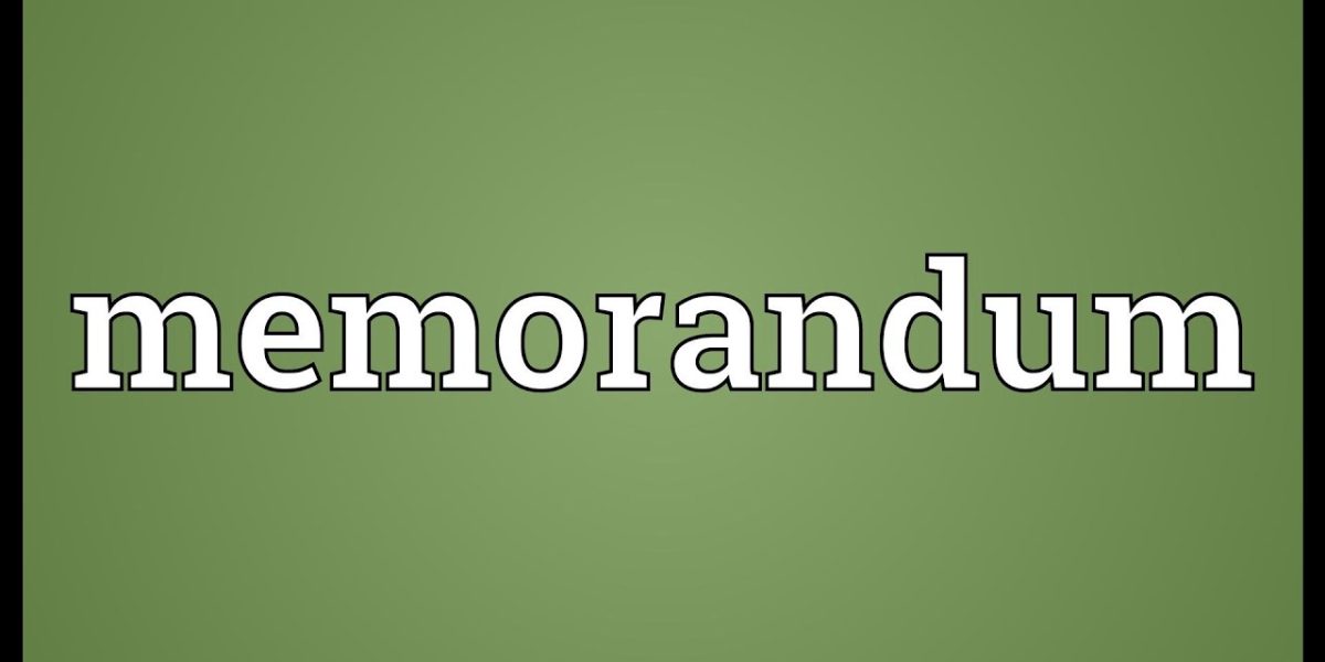 Memorandum