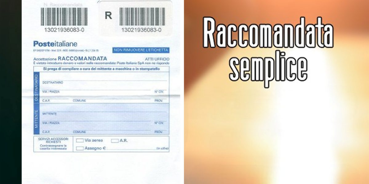 Raccomandata semplice