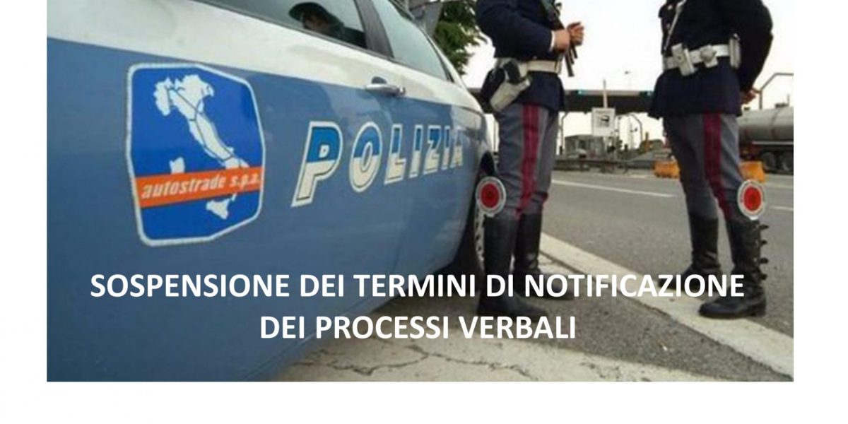 Sospensione verbali cds